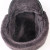 Головной убор шапка меховая зимняя кепка мужская, овчина, чёрный