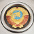 Фляжка металлическая круглая, герб СССР