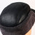 Головной убор шапка меховая зимняя кепка мужская, овчина, чёрный