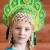 Русский народный костюм КОКОШНИКИ Кокошник Елена ЕЛЕ-00-08-00, 12,5 см