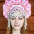 Русский народный костюм КОКОШНИКИ Кокошник Елена ЕЛЕ-00-05-00, 12,5 см