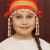 Русский народный костюм КОКОШНИКИ Кокошник Инна ИНН-00-01-00, 6 см