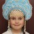 Русский народный костюм КОКОШНИКИ Кокошник Лариса ЛАР-03-04-02, 12,5 см