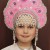 Русский народный костюм КОКОШНИКИ Кокошник Лариса ЛАР-02-06-03, 12,5 см