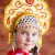 Русский народный костюм КОКОШНИКИ Кокошник Лариса ЛАР-03-09-01, 12,5 см