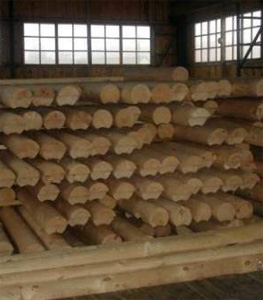 Складирование, хранение и сушка древесины для производства матрешек