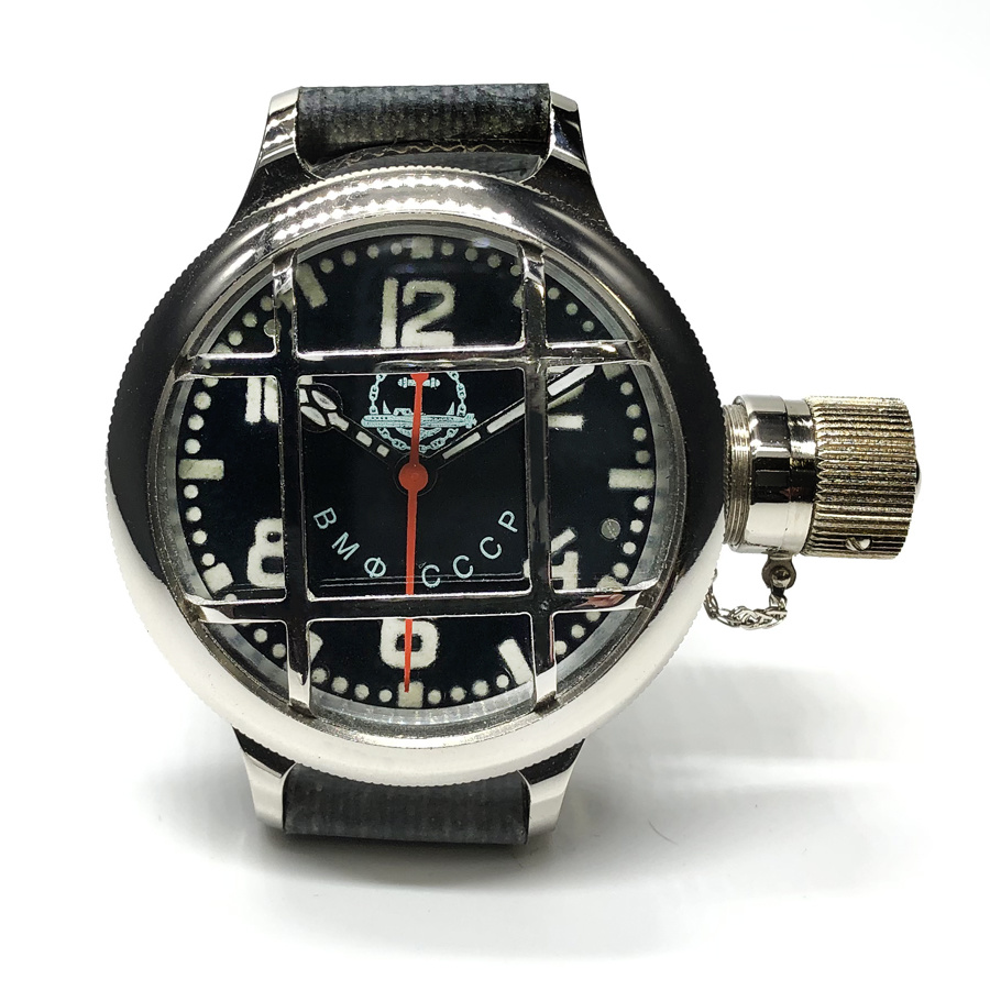 Часы Водолазные часы ВМФ СССР с центральной стрелкой Морские