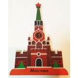 Магнит деревянный Кремль, дерево