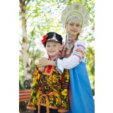 Русский народный костюм КОСОВОРОТКИ Косоворотка хохлома...