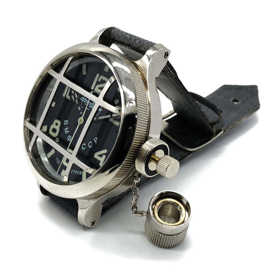 Часы Водолазные часы ВМФ СССР с центральной стрелкой Морские