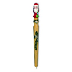 Новый Год и Рождество ручка Дед Мороз