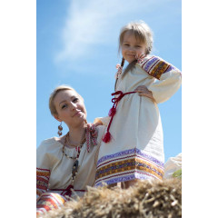 Русский народный костюм РУБАХИ ЖЕНСКИЕ ВАС-00-00-00, рост 134-140